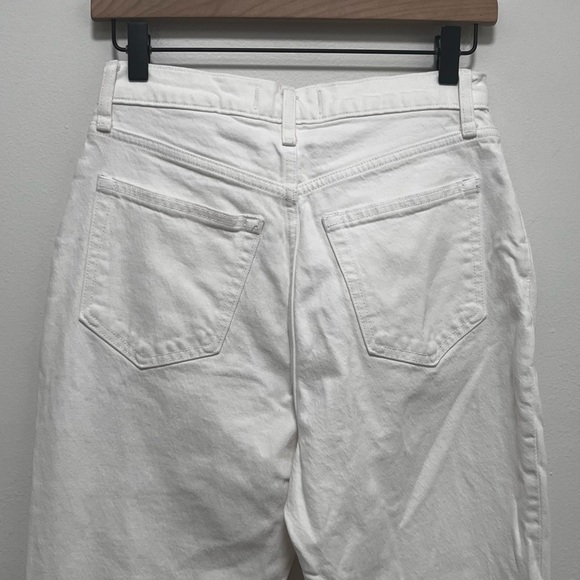 Abercrombie & Fitch Jeans Curve Love White Ultra High Rise Kick Flare 4 / 27 - Picture 5 of 11